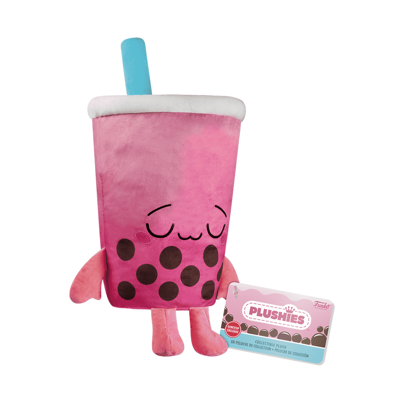16'' Strawberry Tea Bubble Tea Mega Plush, , hi-res view 2